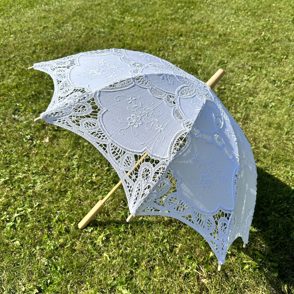 Зонт от солнца Will Garden, Механика, Трость, белый  по низкой .