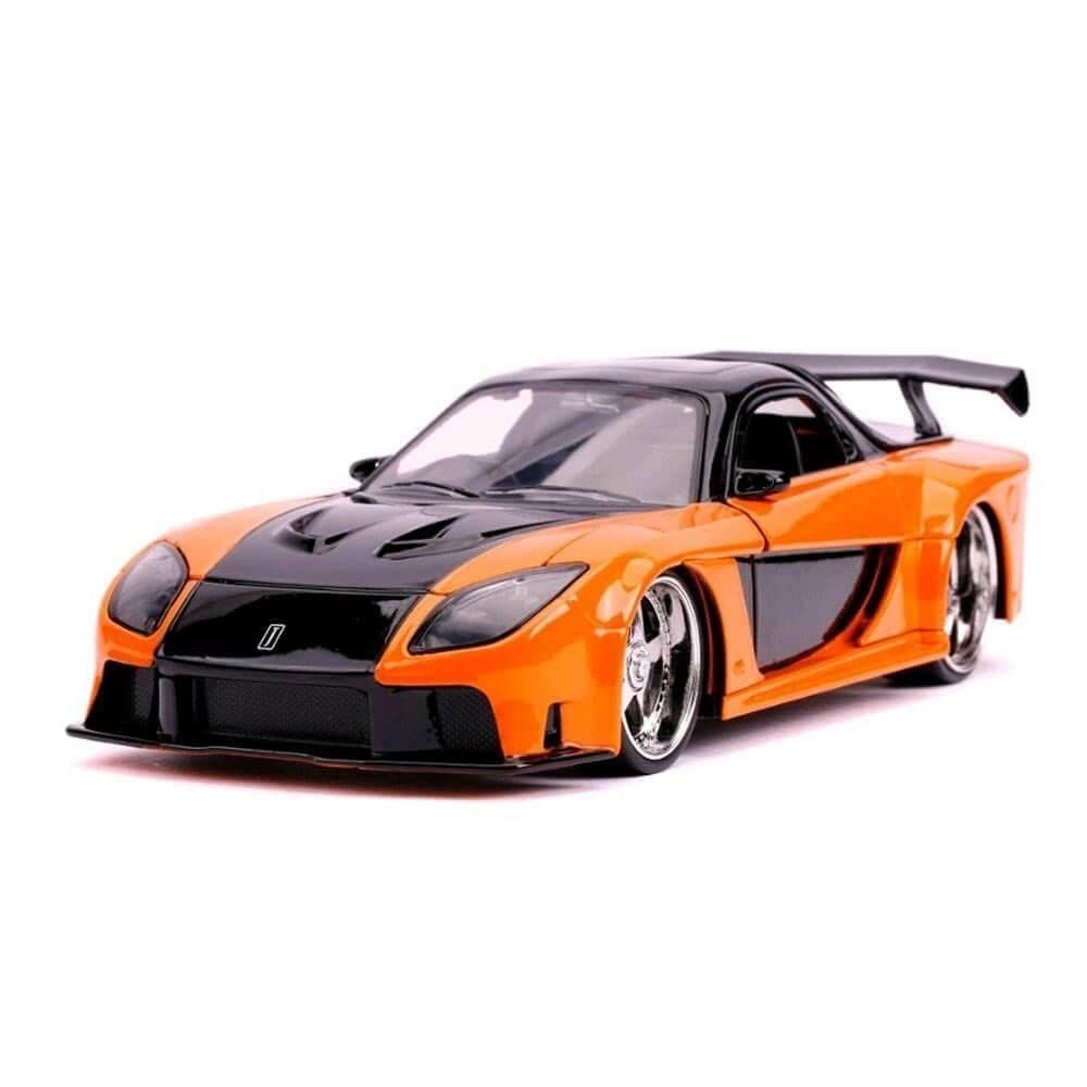 Машинка Jada Toys Fast & Furious 1:24 Honda Mazda RX-7 Die-cast Car,  Детские игрушки, подарки для коллекционеров - купить с доставкой по  выгодным ценам в интернет-магазине OZON (1262026561)