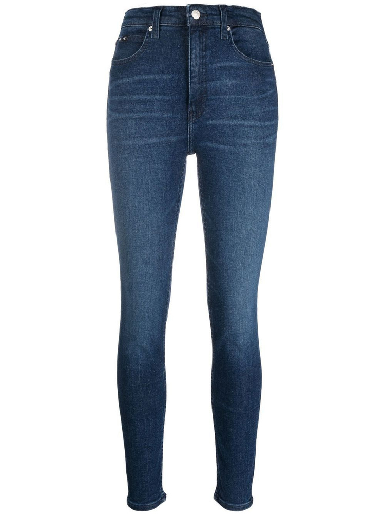 Calvin klein high waisted deals skinny jeans