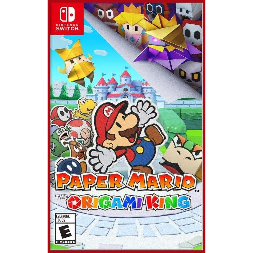 Игра Paper Mario: The Origami King (Nintendo Switch, Английская версия)  купить по низкой цене с доставкой в интернет-магазине OZON (397611430)