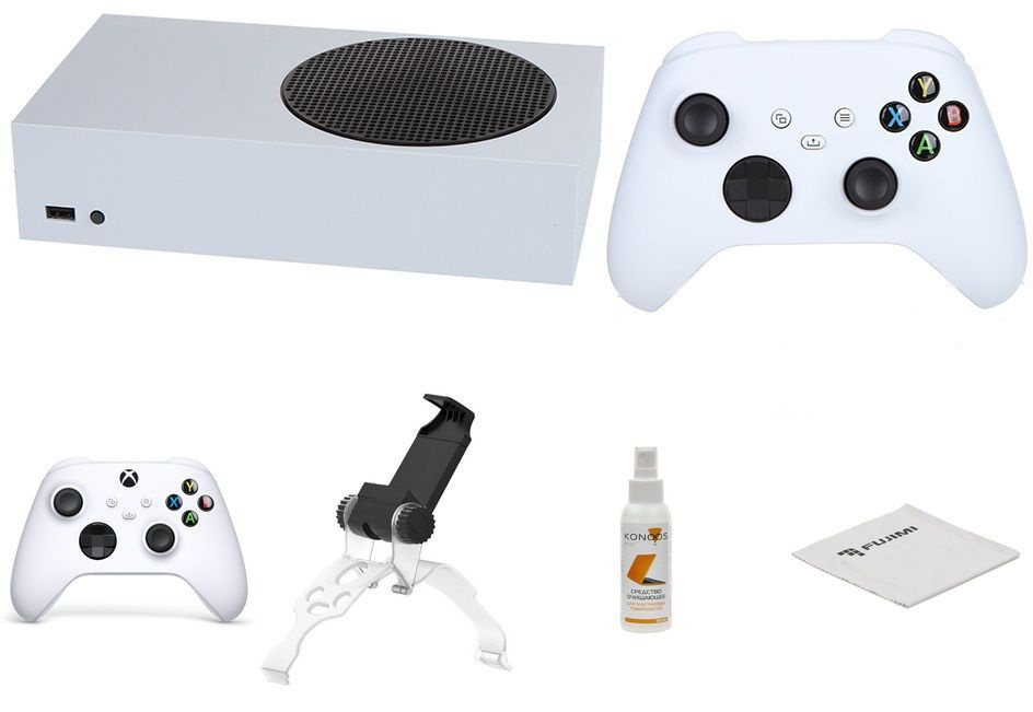 Игровая приставка Microsoft Xbox Series S 512Gb White + набор ...