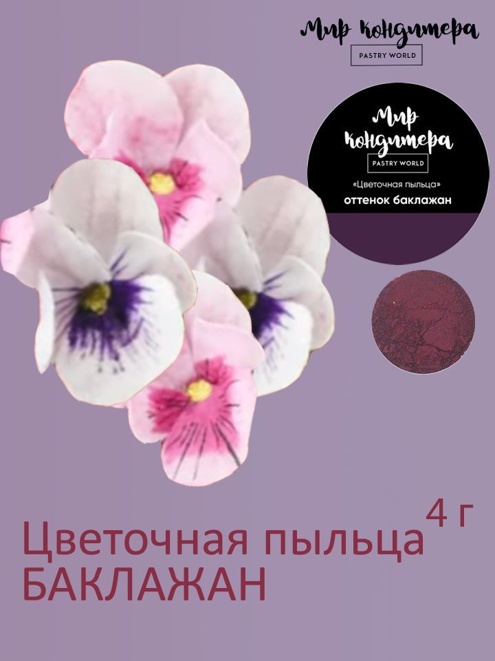 Краситель пищевой Мир Кондитера PASTRY WORLD Сухой 4г. 1шт. #1