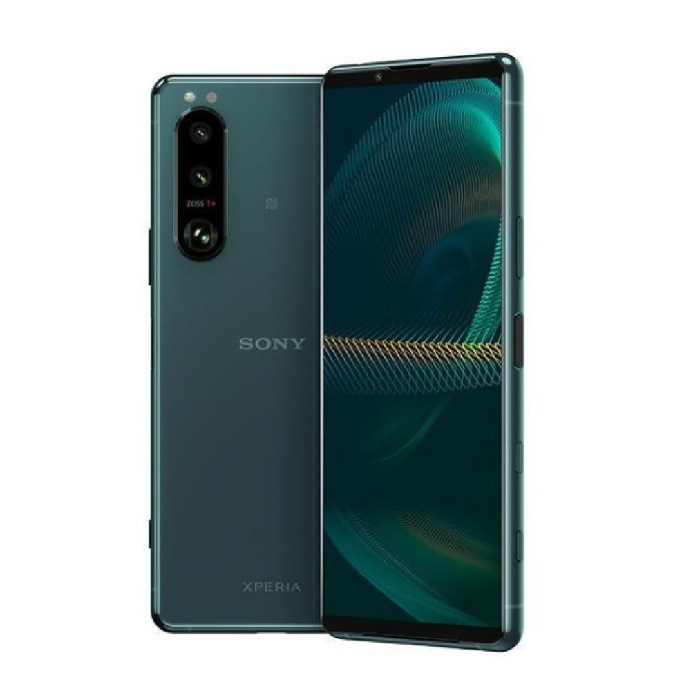 Sony Смартфон Xperia 5 III (Международная прошивка + Qualcomm Snapdragon  888 + Русский язык + Google Play) 8/128 ГБ, зеленый