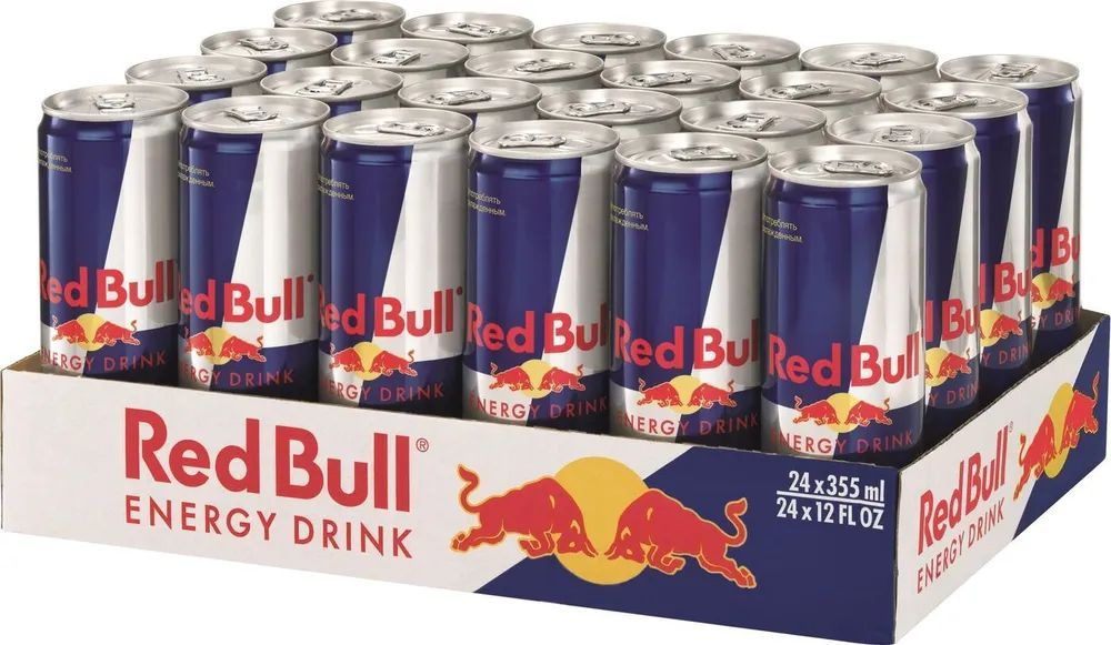 Red Bull энергетический напиток, 0,355л x 24 шт #1