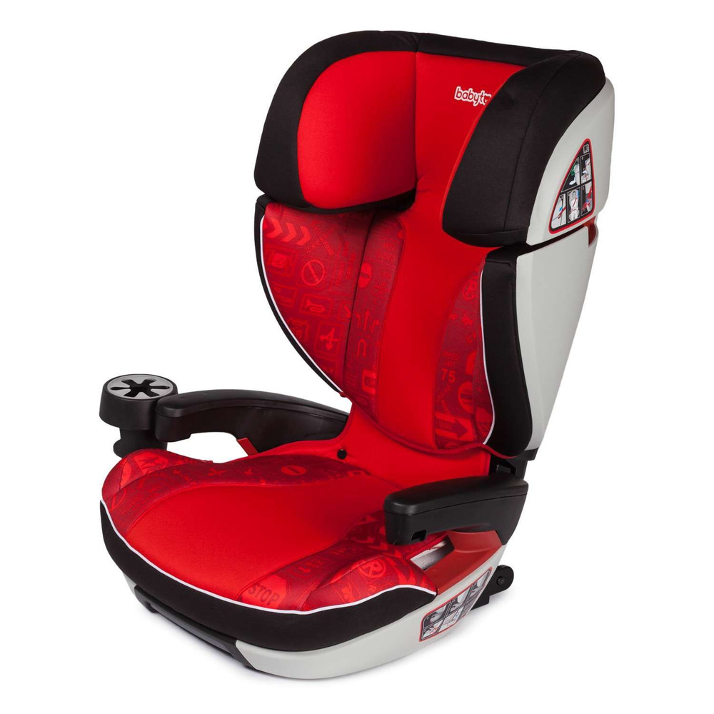 Автокресло Babyton Comfort Fix 2-3 Red - купить с доставкой по выгодным  ценам в интернет-магазине OZON (1395502528)