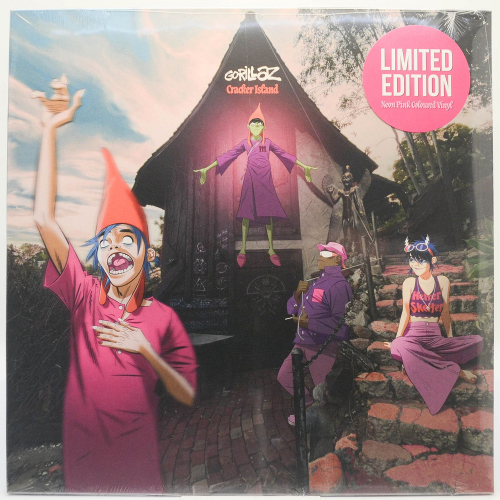 Виниловая пластинка Gorillaz Cracker Island, 2023 - купить с доставкой ...