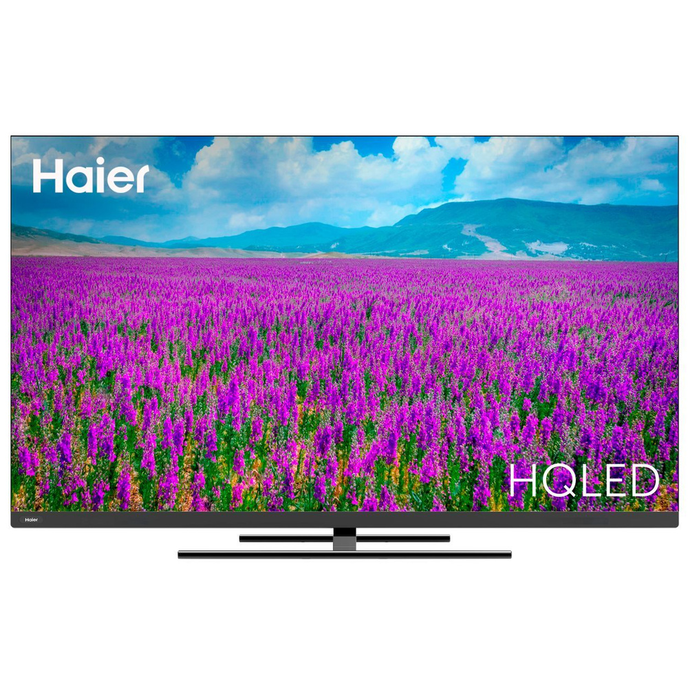 Haier Телевизор 55" 4K UHD, черный #1