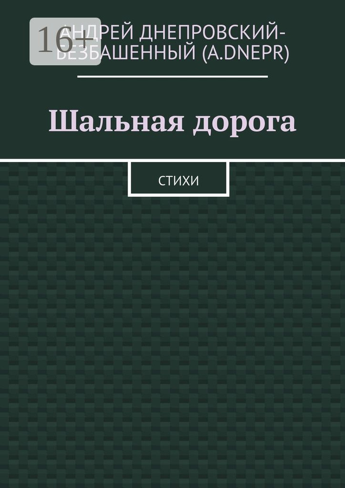 Шальная дорога. Стихи | Днепровский-Безбашенный (A.DNEPR) Андрей #1