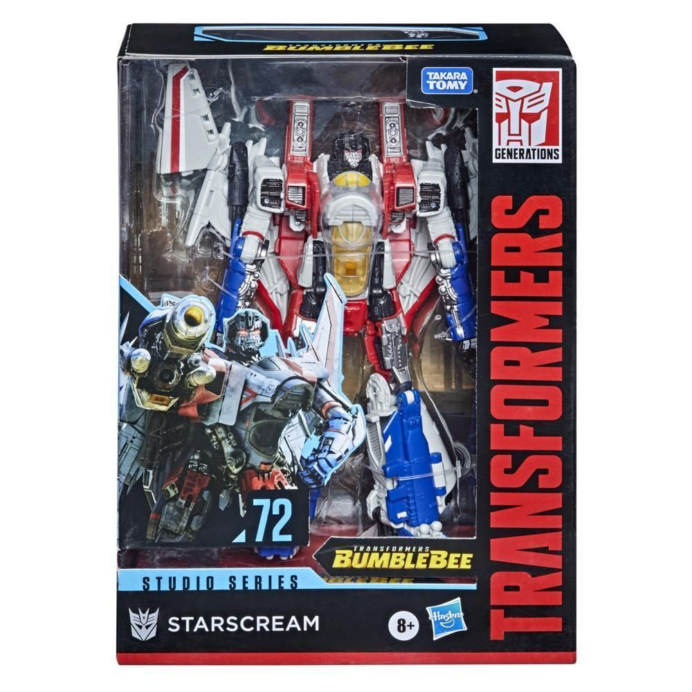 Трансформеры игрушки Hasbro Transformers Toys Studio Series SS72 Voyager Transformers: Bumblebee Starscream #1