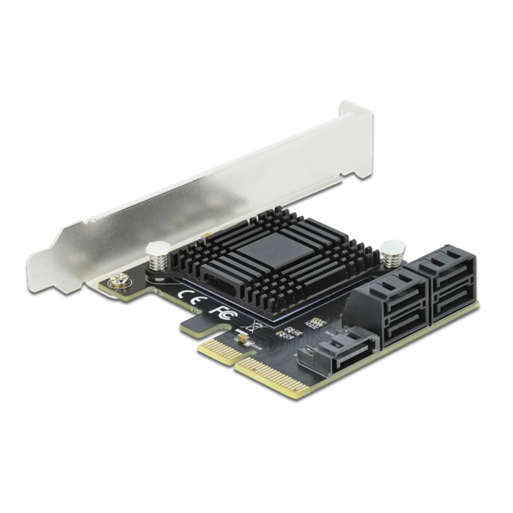 Контроллер PCIe x4 v3.0 JMB585 5 x SATA, SATA 3.0 6Gb/s (ORIENT J585S5) #1
