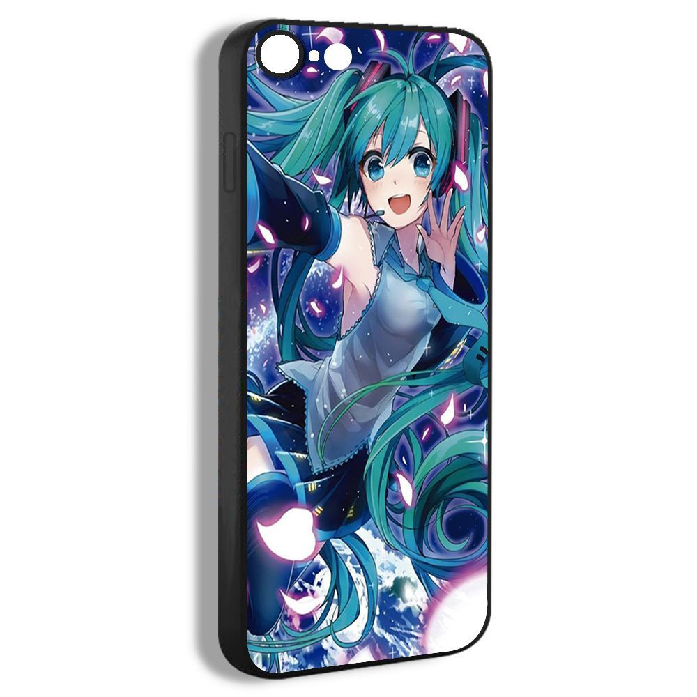 чехол для смартфона Подходит для iPhone 8 аниме девушка Hatsune Miku  Вокалоид Хатсуне Мику EDW87 - купить с доставкой по выгодным ценам в  интернет-магазине OZON (1172255270)