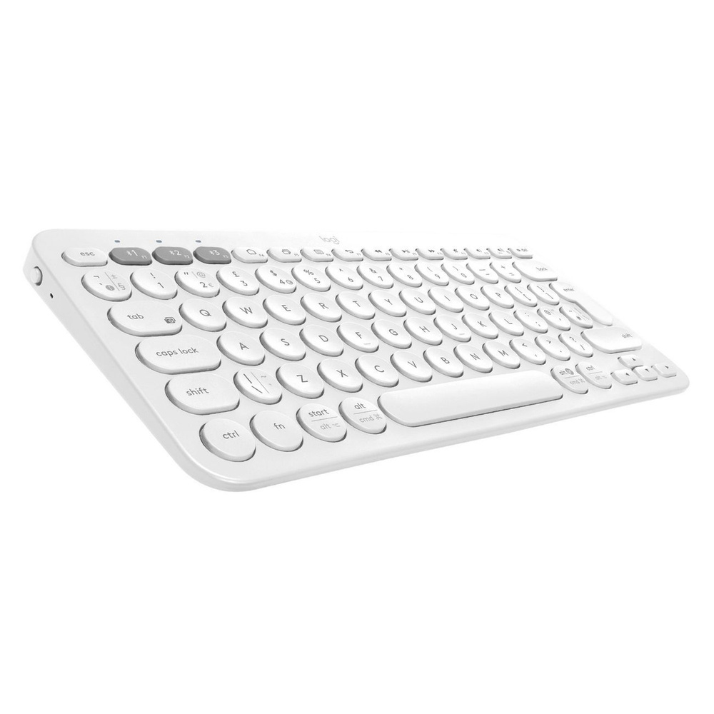 Мембранная клавиатура Logitech K380 Off-white (русская раскладка ...
