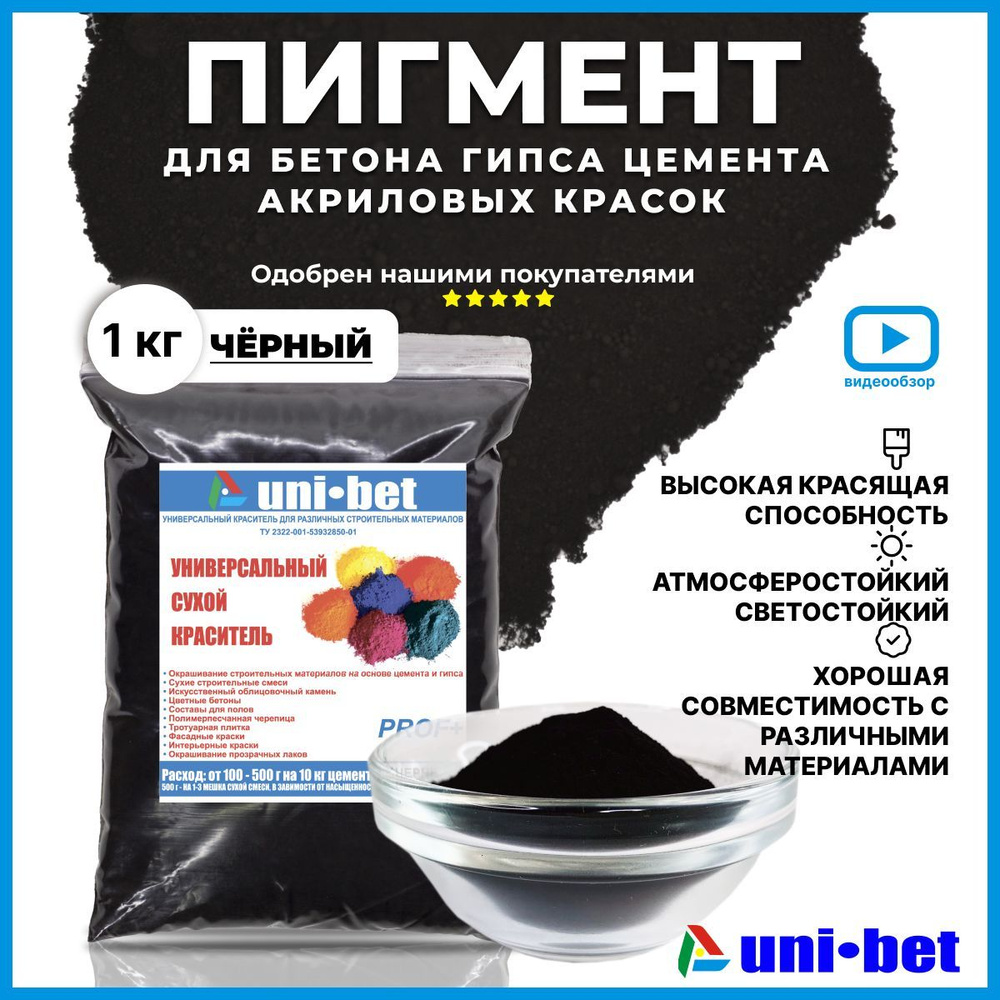 Пигменты для бетона (неорганические)