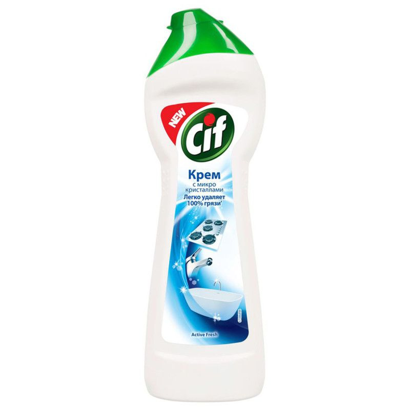 Cif Чистящий крем Active Fresh, 230 мл - купить с доставкой по выгодным ...