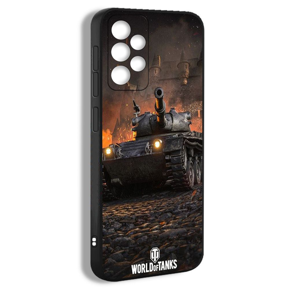 чехол для смартфона Подходит для Samsung Galaxy A52 4G World of Tanks Ворлд  оф танкс танки EFA15 - купить с доставкой по выгодным ценам в  интернет-магазине OZON (1203025445)