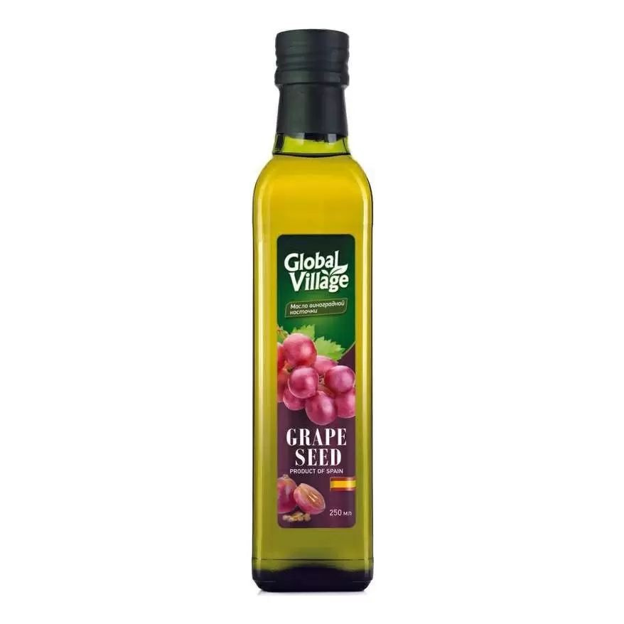 Масло виноградной косточки Global Village Grape Seed рафинированное 250 ...