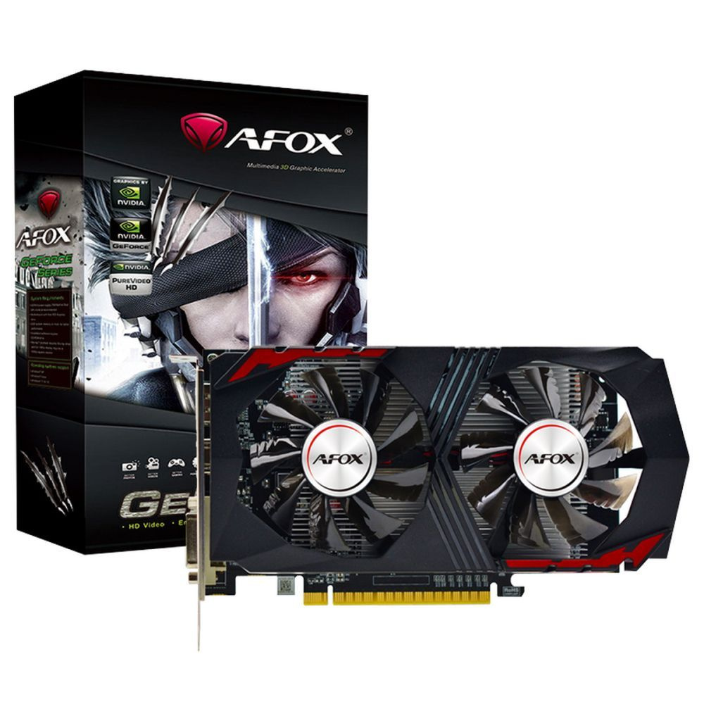 Видеокарта AFOX GeForce GTX 750 Ti, 2 ГБ GDDR5 - купить по низким ценам в  интернет-магазине OZON (1473560074)