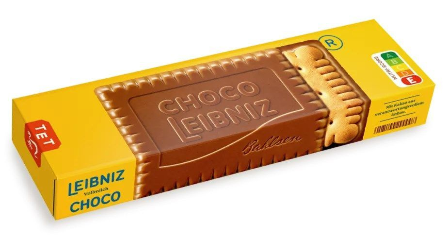 Печенье Leibniz с шоколадом, 125г, 4 штуки - купить с доставкой по ...