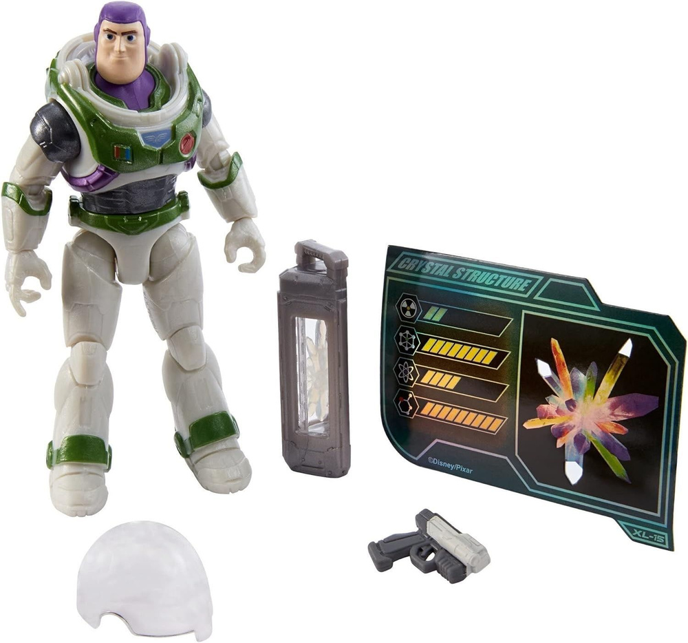 Дисней Pixar Lightyear Crystal Grade Space Ranger Alpha Buzz Lightyear Figure #1