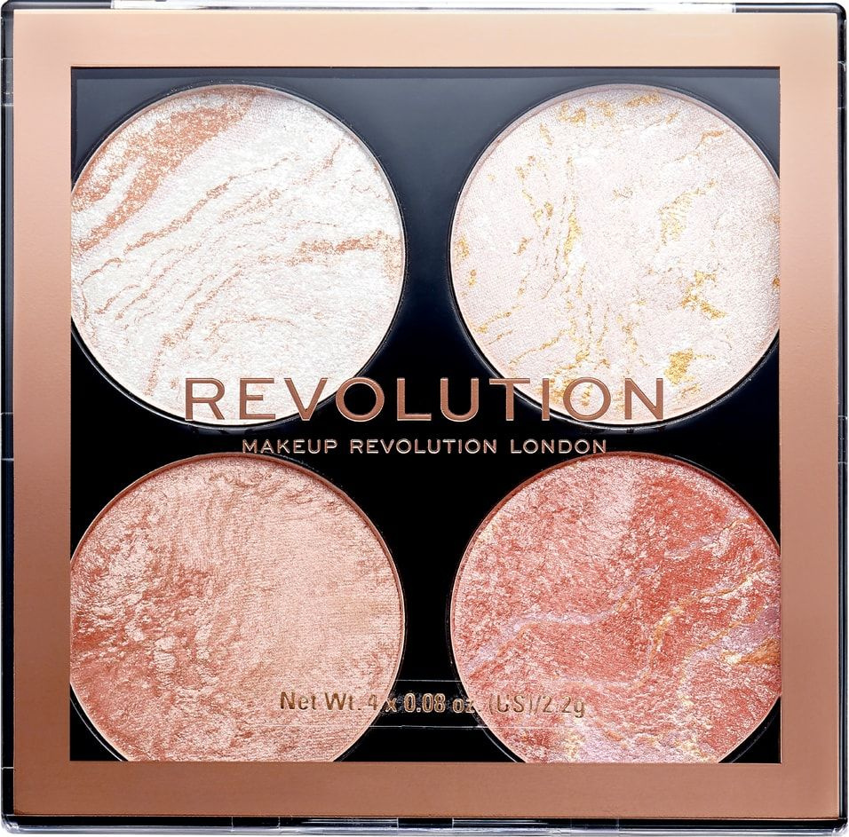 Хайлайтер Revolution Makeup 4в1 Cheek Kit Тон Take A Breather х2шт ...