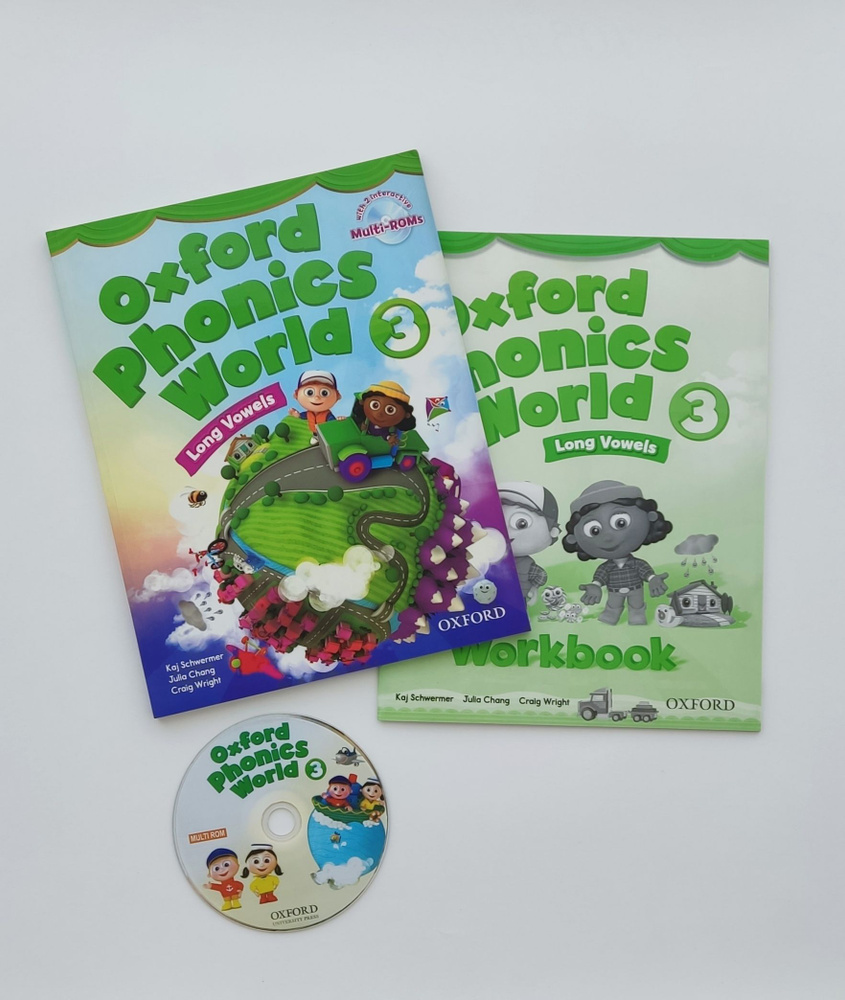 Oxford Phonics World Level 3 Student Book + Workbook + CD / Schwermer