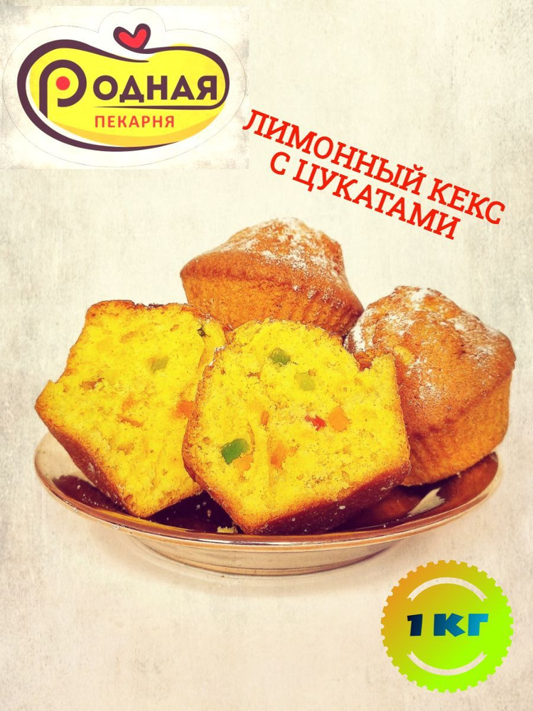 Маффины с цукатами