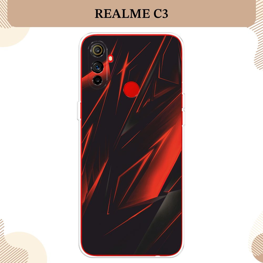 Силиконовый чехол на Realme C3 / Реалми C3 Игровой фон - купить с доставкой  по выгодным ценам в интернет-магазине OZON (232401799)