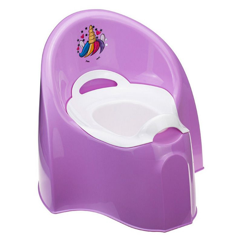 Горшок туалетный детский Idea Единорог, 33.8x36x30.5см #1