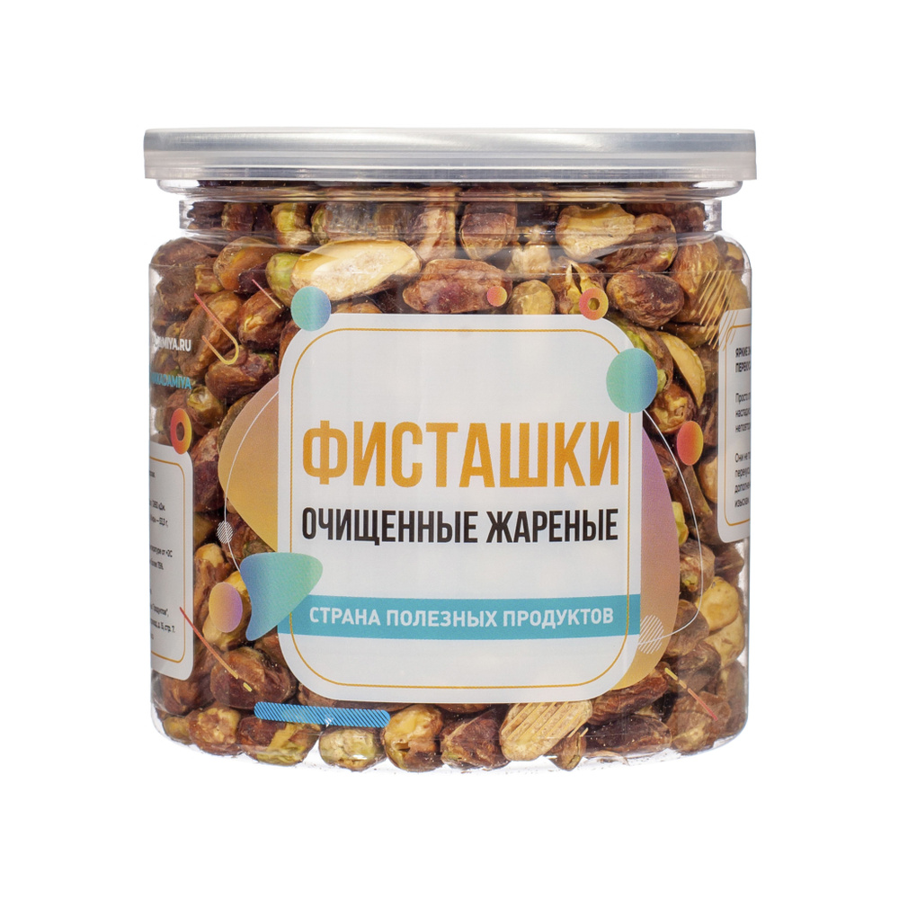 Фисташки очищенные жареные, Банка 250 гр, Страна Полезных Продуктов ...