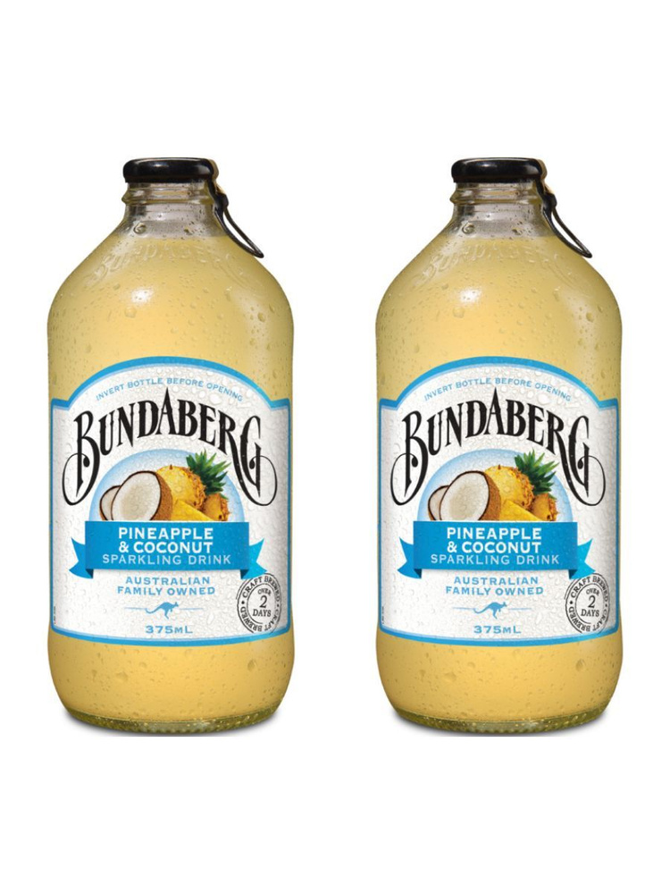 Газированный напиток Bundaberg Pineapple & Coconut Ананас и Кокос 375мл х 2шт  #1