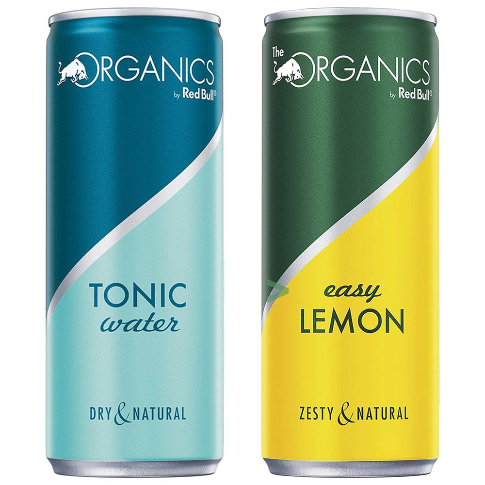 Органический напиток Organics by Red Bull Tonic Water, Easy Lemon 2 шт. по 250 мл Турция  #1