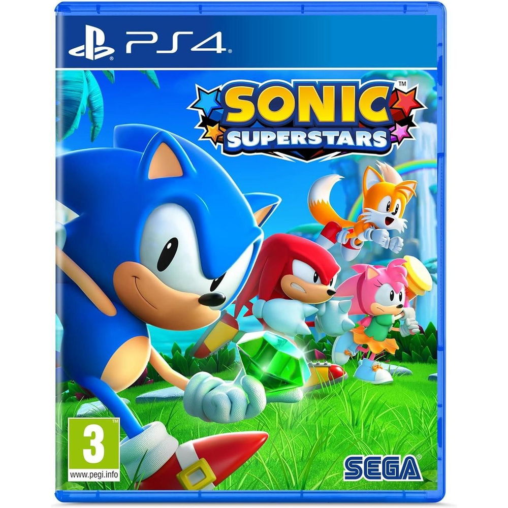 Игра Sonic Superstars (PlayStation 4, PlayStation 5, Русские субтитры)