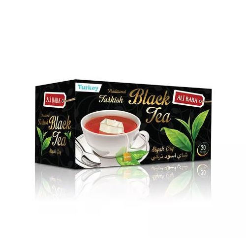 Турецкий черный чай Black Tea Ali Baba 20 пакетиков купить с