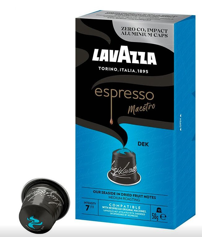 Капсулы Lavazza ALU Espresso Decaffeinato 10 шт #1
