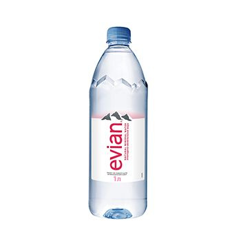 Вода минеральная Evian негазированная 1 л, Франция -2 шт. - купить с ...