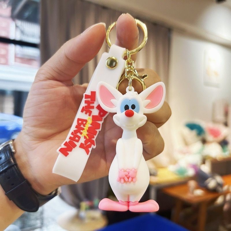 Брелок Пинки из мультфильма "Пинки и Брейн" - купить с доставкой по ...