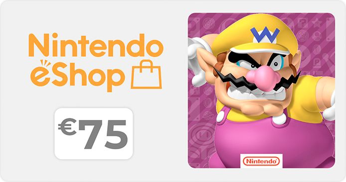 Карта оплаты Nintendo eShop 75 EUR купить по выгодной цене в интернет ...