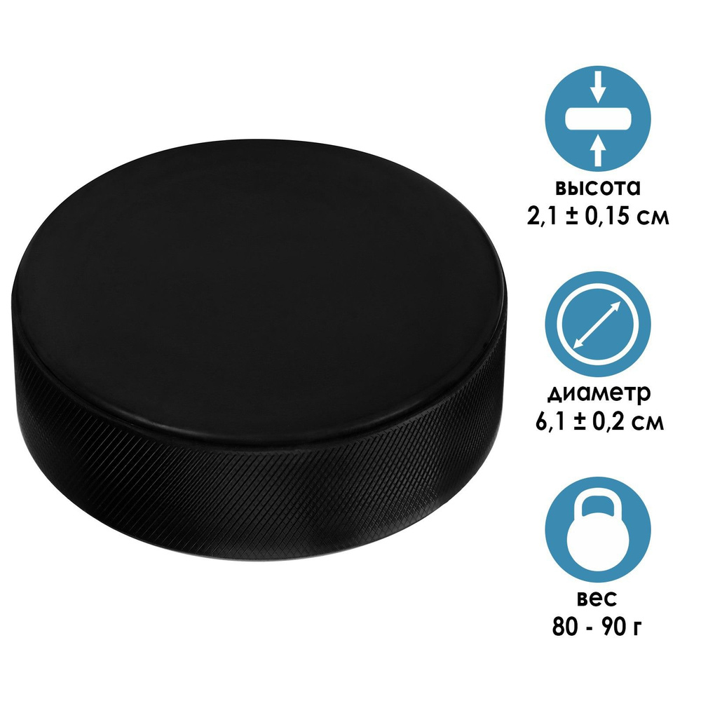 Шайба хоккейная - купить по низким ценам в интернет-магазине OZON ...