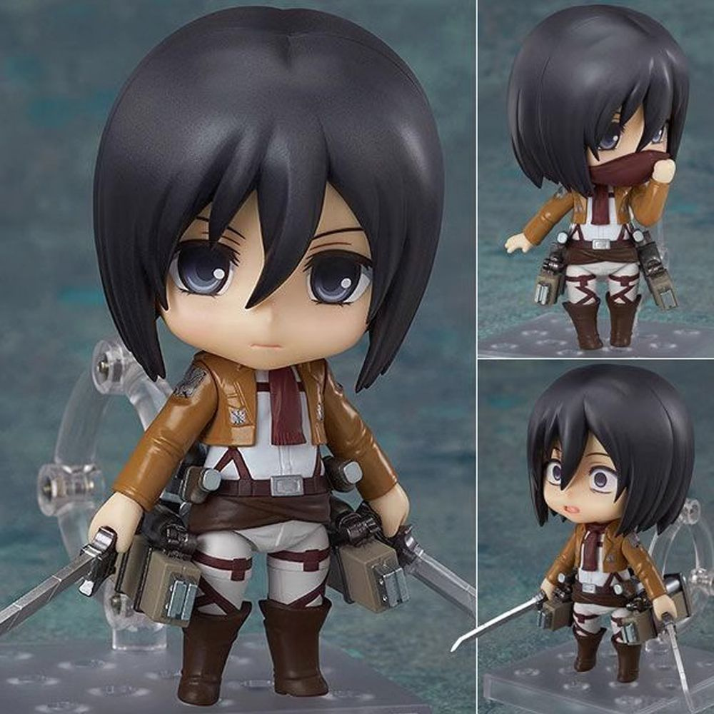 Фигурка нендороида атака титанов обзорные культуры Микаса Акkерман / Attack on Titan Mikasa Ackerman #1