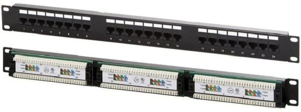Патч-панель Lanmaster NM-PPU24C #1