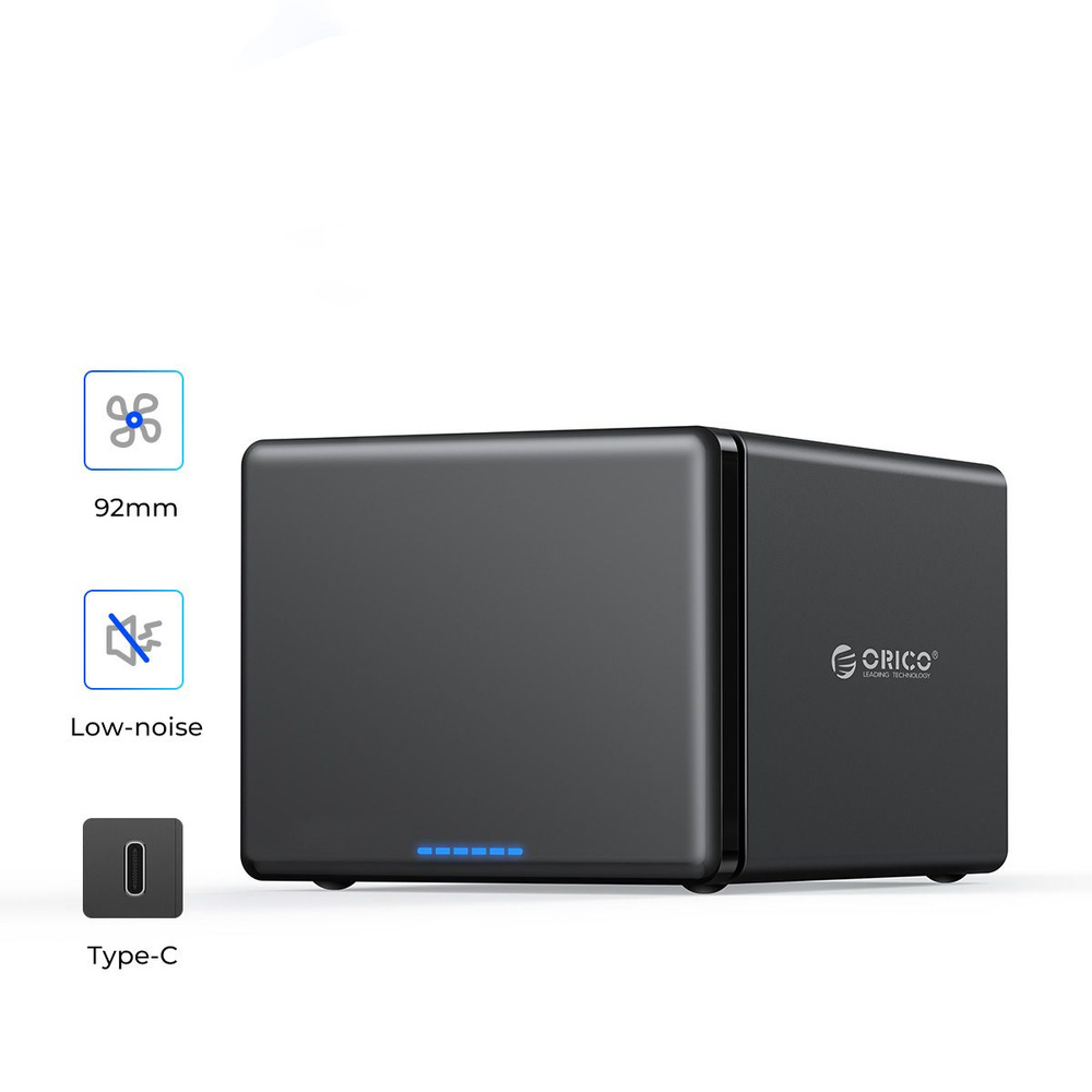 5 Bay 3,5"SATA HDD Док-станция ORICO NS500C3 Блок питания 78 Вт USB3.1 ...