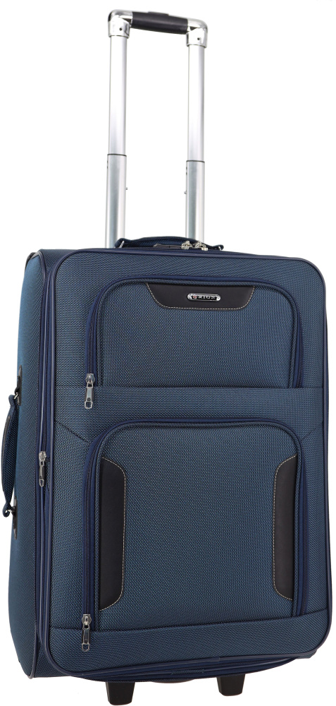 Чемодан Рион+ (RION+) R407, Ткань, 67 см, 91 литр, 2 колеса, L (70-100 ...