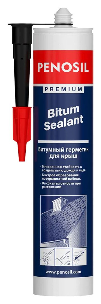 Герметик PENOSIL Premium Bitum Sealant 280ml черный #1