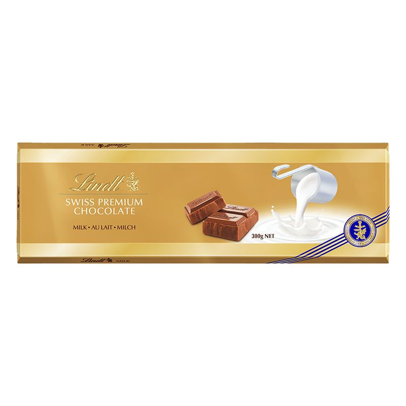 Шоколад Lindt Gold SWISS PREMIUM молочный 300г (Швейцария) #1