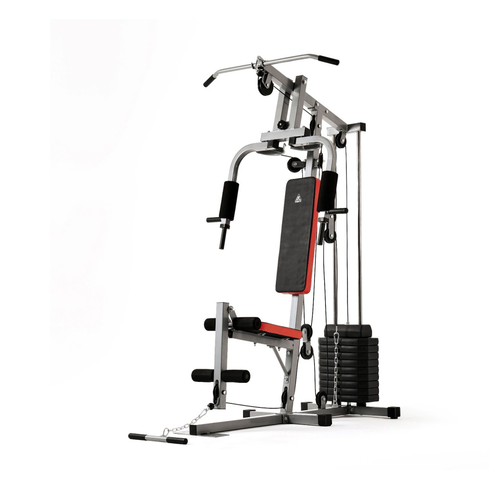 Силовой комплекс DFC HomeGym D7000 многофункциональный силовой грузоблочный  тренажер на все группы мышц, мультистанция, вес стека 45 кг купить по  низкой цене с доставкой в интернет-магазине OZON (542749804)