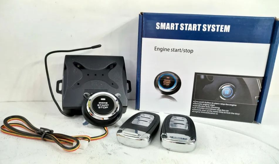 Кнопка START-STOP Engine c бесключевым доступом и функцией автозапуска ...