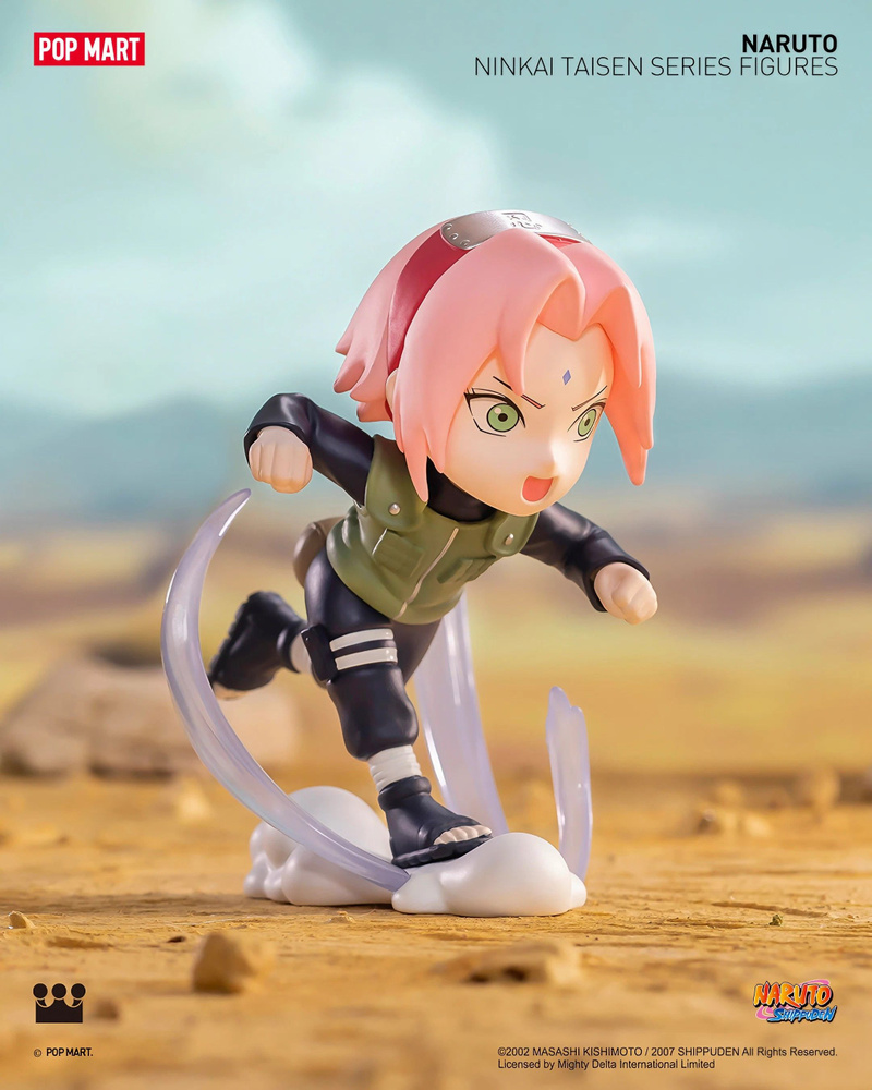 Коллекционная фигурка Сакура Харуно (A) ПОП МАРТ / Naruto POP MART ...