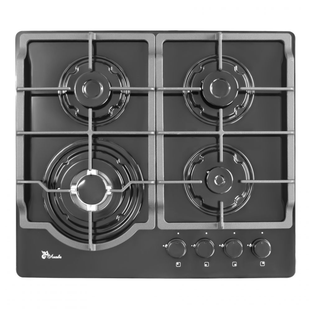 Варочная панель Лысьва GR04D60G00 черная газовая купить по низкой цене ...