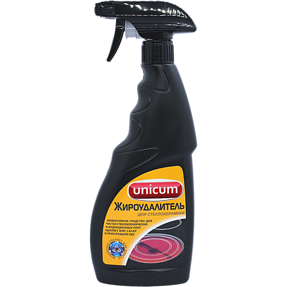 UNICUM Средство для чистки стеклокерамических плит (жироудалитель) 500 ...