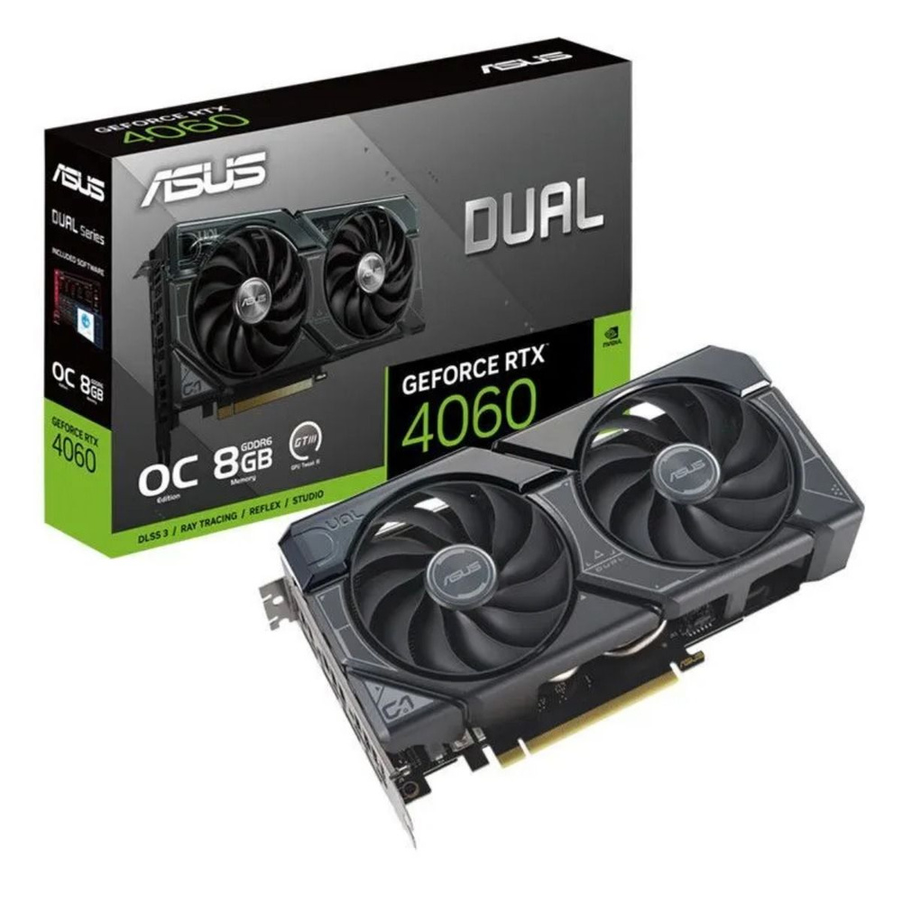 Видеокарта ASUS GeForce RTX 4060, GDDR6 - купить по низким ценам в ...